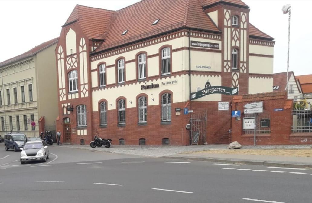 Pension Zur Alten Post Havelberg Esterno foto