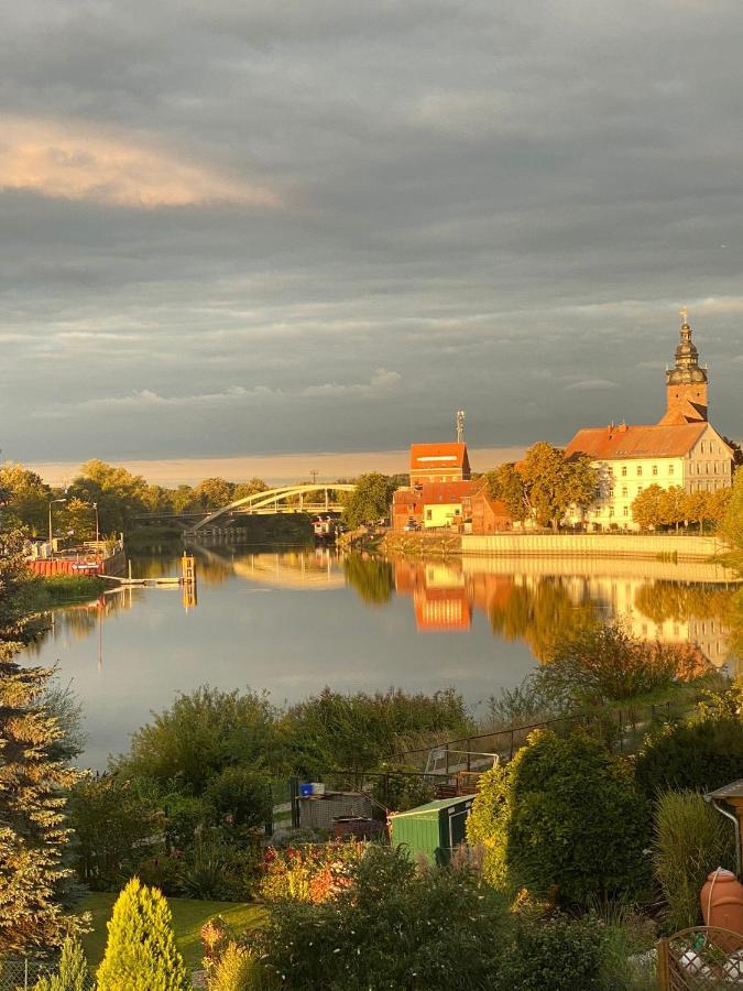 Pension Zur Alten Post Havelberg Esterno foto