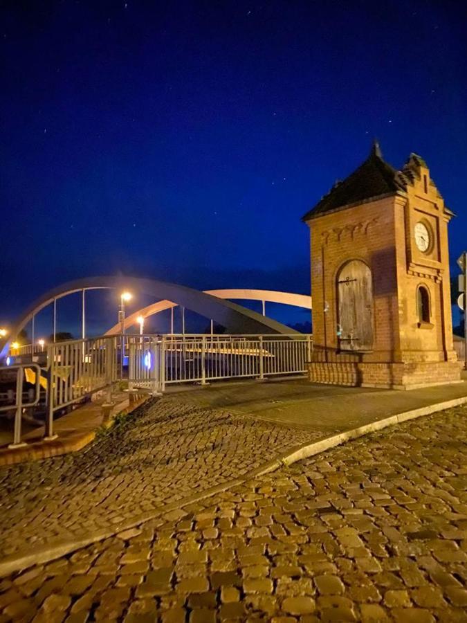 Pension Zur Alten Post Havelberg Esterno foto